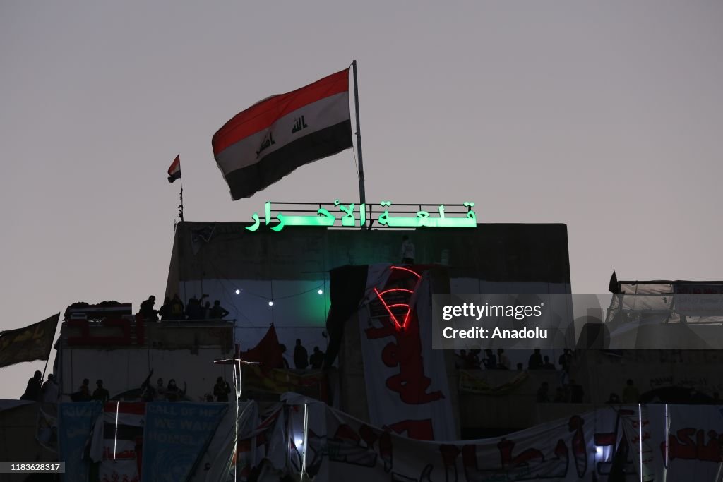 Anti-government protests continue in Iraq