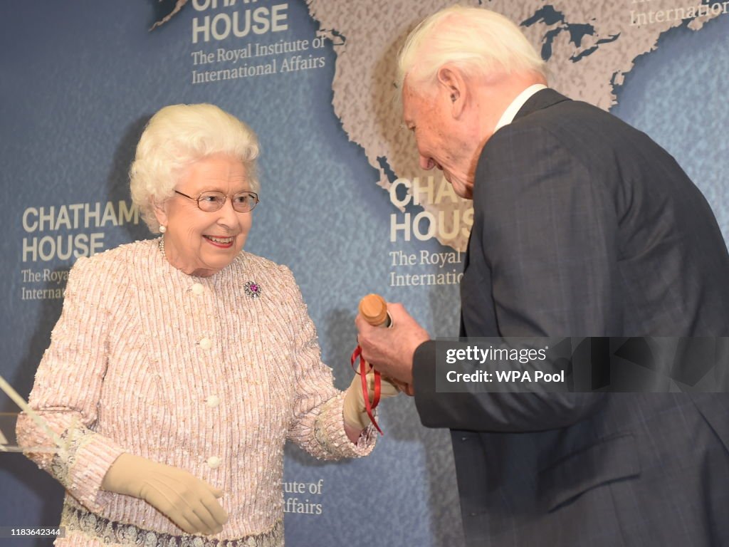 The Queen Presents The Chatham House Prize 2019