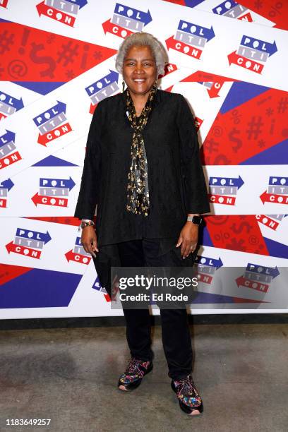 Donna Brazile attends the 2019 Politicon at Music City Center on October 26, 2019 in Nashville, Tennessee.