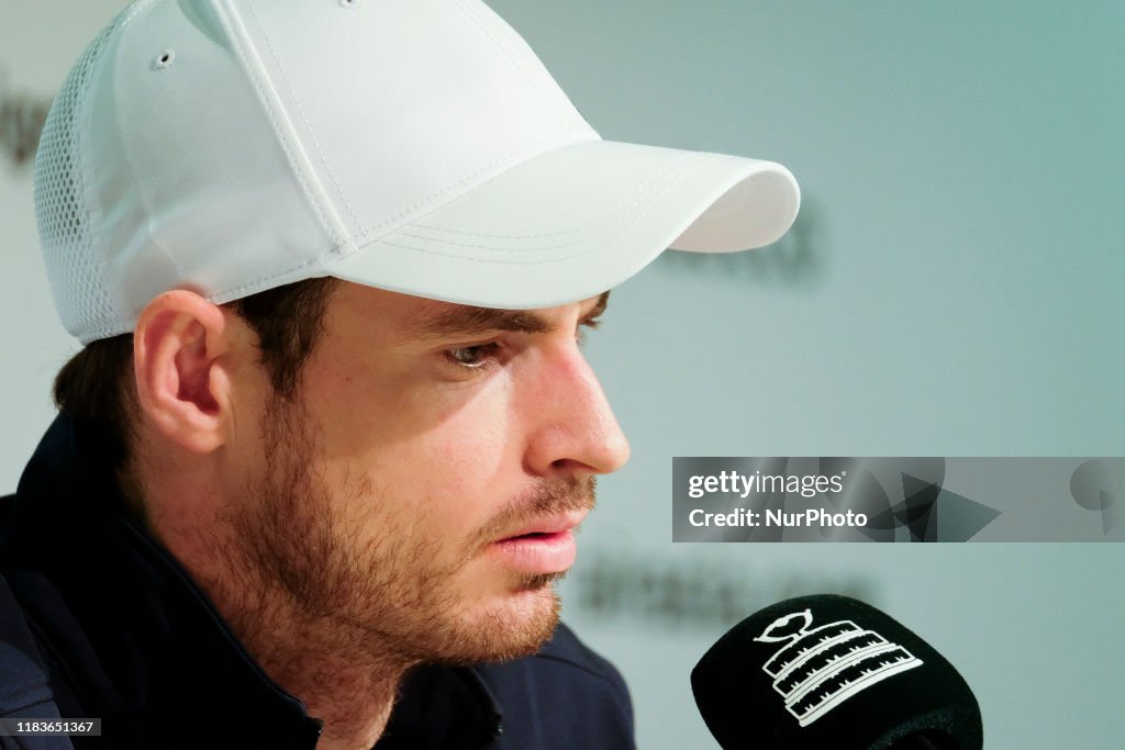 2019 Davis Cup - Day Three: Andy Murray The Press Conference