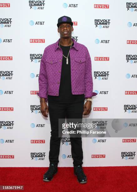 Al Harrington attends the REVOLT X AT&T 3-Day Summit In Los Angeles - Day 2 at Magic Box on October 26, 2019 in Los Angeles, California.