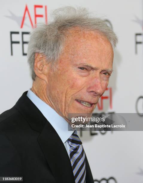 Clint Eastwood attends the "Richard Jewell" premiere during AFI FEST 2019 Presented By Audi at TCL Chinese Theatre on November 20, 2019 in Hollywood,...