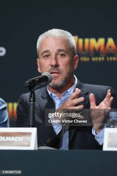 Matt Tolmach attends the "Jumanji: The Nex Level" press conference at Montage Los Cabos on November 20, 2019 in Cabo San Lucas, Mexico.