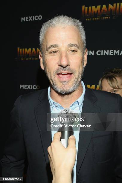 Matt Tolmach attends the "Jumanji: The Next Level" red carpet at Montage Los Cabos on November 20, 2019 in Cabo San Lucas, Mexico.
