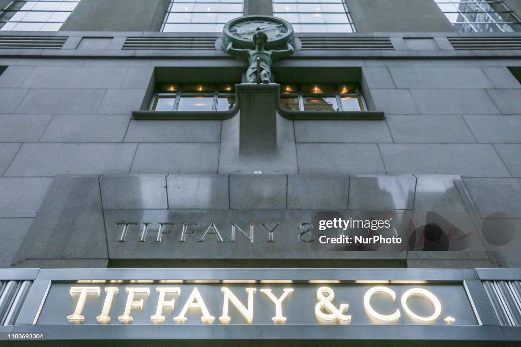 Tiffany's Flagship Store At New York