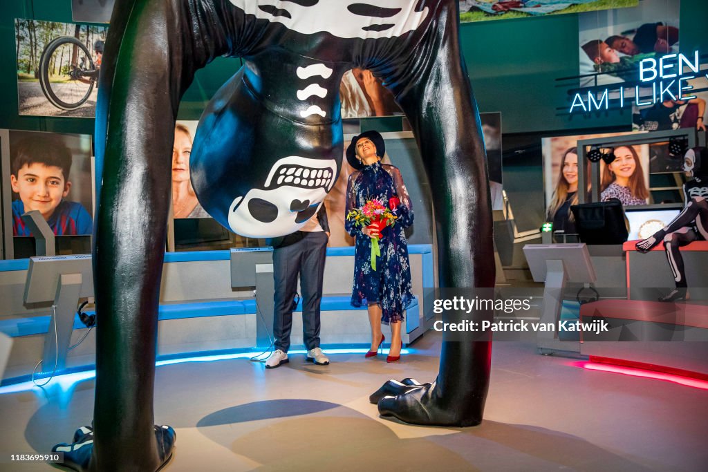 Queen Maxima Of The Netherlands Opens Children Exhibition Humania In Amsterdam