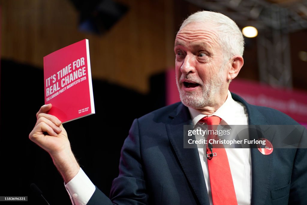 The Labour Party Launch Their Election Manifesto