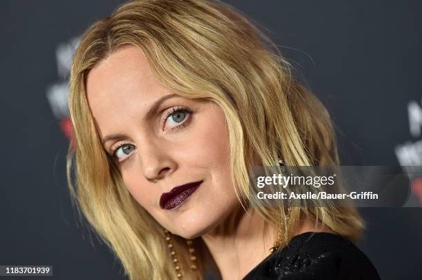 Mena Suvari attends FX's "American Horror Story" 100th Episode Celebration at Hollywood Forever on October 26, 2019 in Hollywood, California.