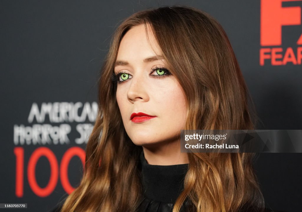 Billie Lourd attends FX's "American Horror Story" 100th Episode... News