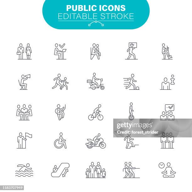 public icons - bathroom organization stock illustrations