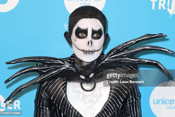 Nats Getty attends UNICEF Masquerade Ball at Kimpton La Peer Hotel on October 26, 2019 in West Hollywood, California.