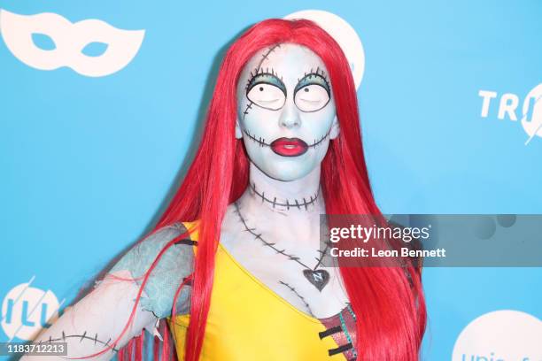 Gigi Gorgeous attends UNICEF Masquerade Ball at Kimpton La Peer Hotel on October 26, 2019 in West Hollywood, California.