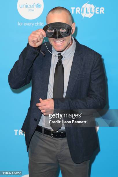 Will Forte attends UNICEF Masquerade Ball at Kimpton La Peer Hotel on October 26, 2019 in West Hollywood, California.