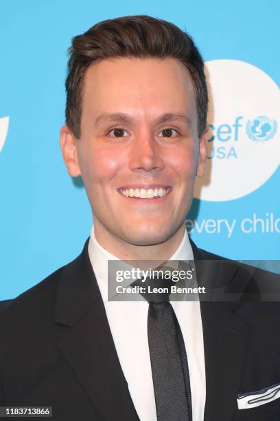 Matthew Hoffman attends UNICEF Masquerade Ball at Kimpton La Peer Hotel on October 26, 2019 in West Hollywood, California.