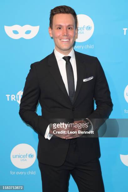 Matthew Hoffman attends UNICEF Masquerade Ball at Kimpton La Peer Hotel on October 26, 2019 in West Hollywood, California.