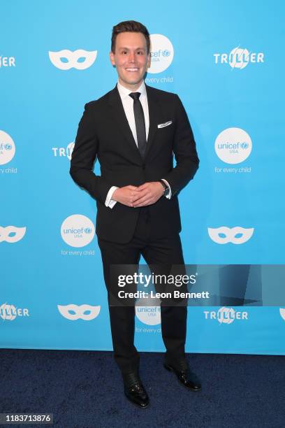 Matthew Hoffman attends UNICEF Masquerade Ball at Kimpton La Peer Hotel on October 26, 2019 in West Hollywood, California.