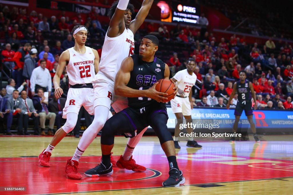 COLLEGE BASKETBALL: NOV 20 Stephen F Austin at Rutgers