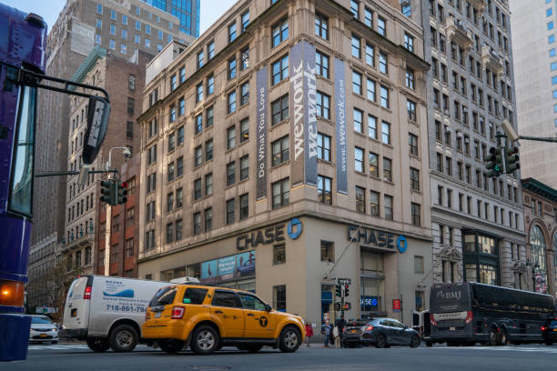 WeWork office building in New York City WeWork office building in New York City