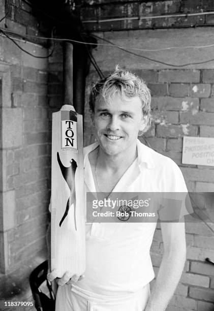 Dirk Wellham who made a century on his debut for Australia in the 6th Test match against England at the Kennington Oval in London, 1st September...