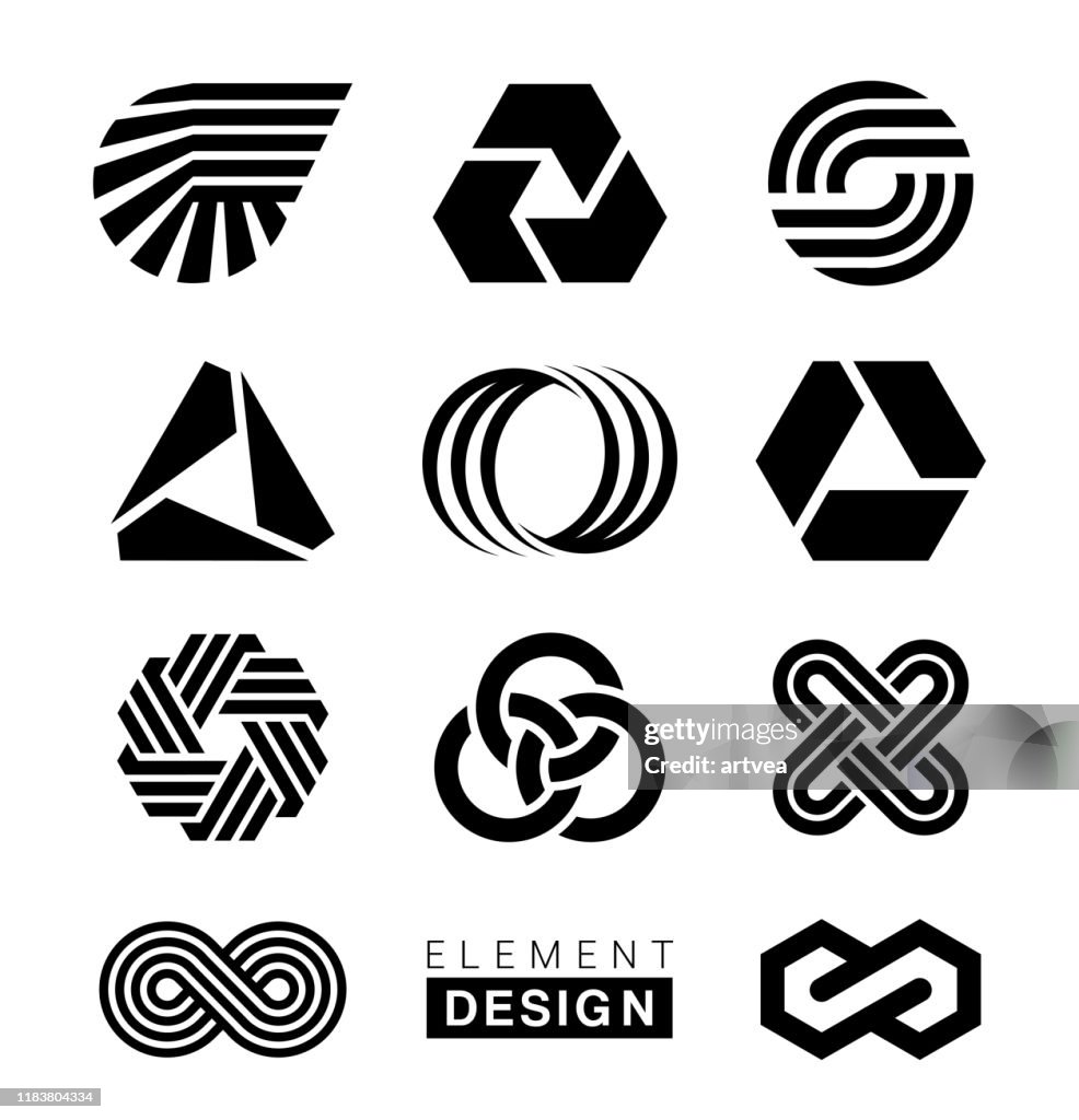 Logo Elements Design High-Res Vector Graphic - Getty Images