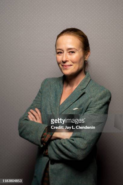 Actress Jennifer Ehle from 'Saint Maud' is photographed for Los Angeles Times on September 9, 2019 at the Toronto International Film Festival in...