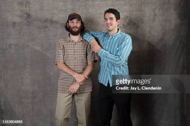 Directors Benjamin Safdie and Joshua Safdie from 'Uncut Gems' are photographed for Los Angeles Times on September 9, 2019 at the Toronto...