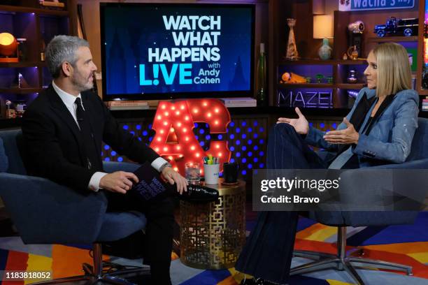 Episode 16187 -- Pictured: Andy Cohen, Celine Dion --