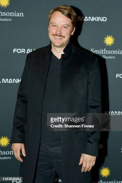 Actor Michael Dorman attends the Washington DC premiere of "For All Mankind" at the Smithsonian National Air and Space Museum on October 27, 2019 in...