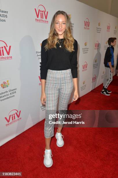 Ava Michelle attends the Elizabeth Glaser Pediatric AIDS Foundation's 30th Annual A Time for Heroes Family Festival at Smashbox Studios on October...