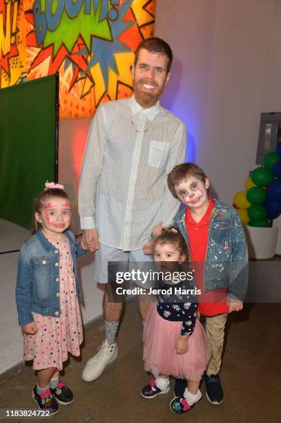 Mario Armando Lavandeira Jr. And family attend the Elizabeth Glaser Pediatric AIDS Foundation's 30th Annual A Time for Heroes Family Festival at...