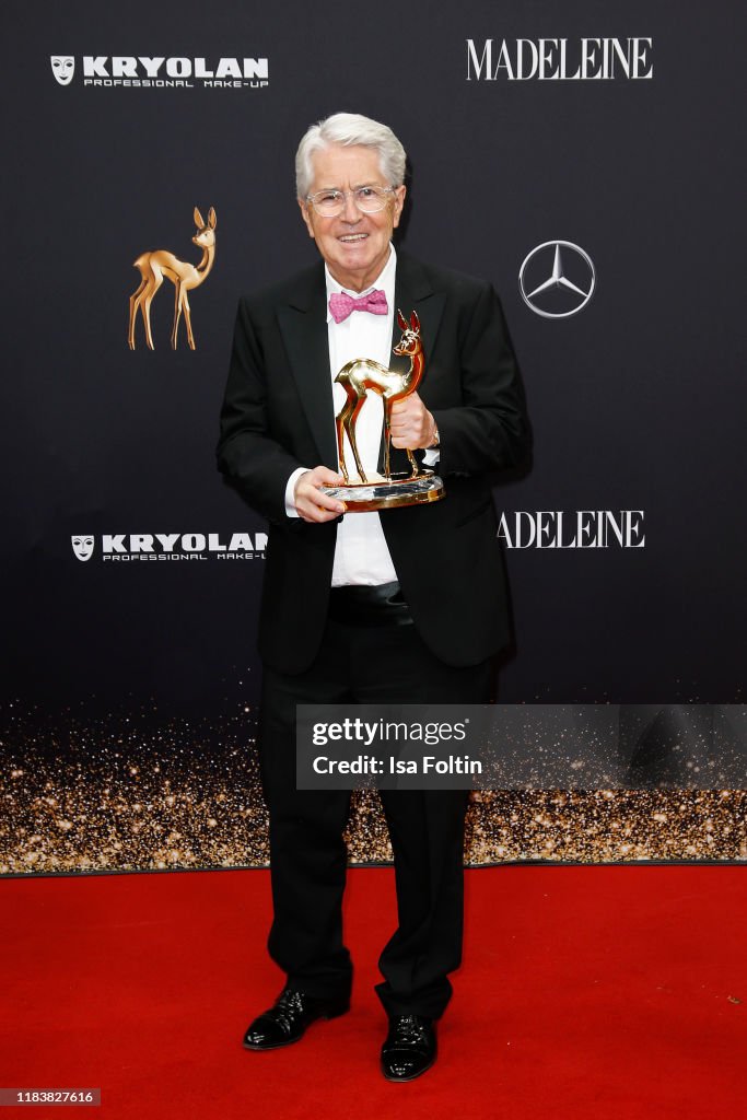 MADELEINE At Bambi Awards 2019 - Winners Board