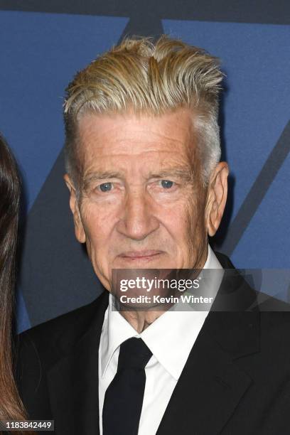 David Lynch attends the Academy Of Motion Picture Arts And Sciences' 11th Annual Governors Awards at The Ray Dolby Ballroom at Hollywood & Highland...