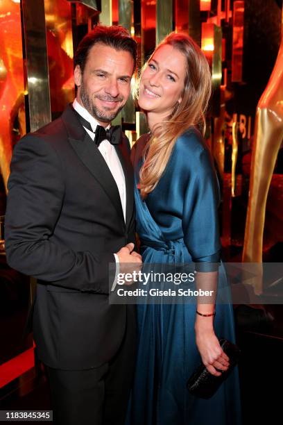 Stephan Luca and his girlfriend Lisa Triltsch during the 71tst Bambi Awards at Festspielhaus Baden-Baden on November 21, 2019 in Baden-Baden, Germany.