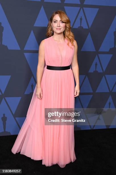 Sasha Alexander attends the Academy Of Motion Picture Arts And Sciences' 11th Annual Governors Awards at The Ray Dolby Ballroom at Hollywood &...