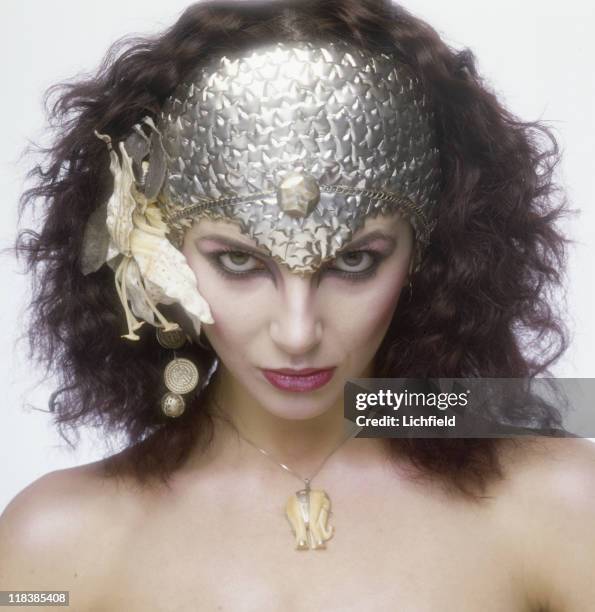 Kate Bush, British singer, songwriter, musician and record producer , 3rd December 1980.