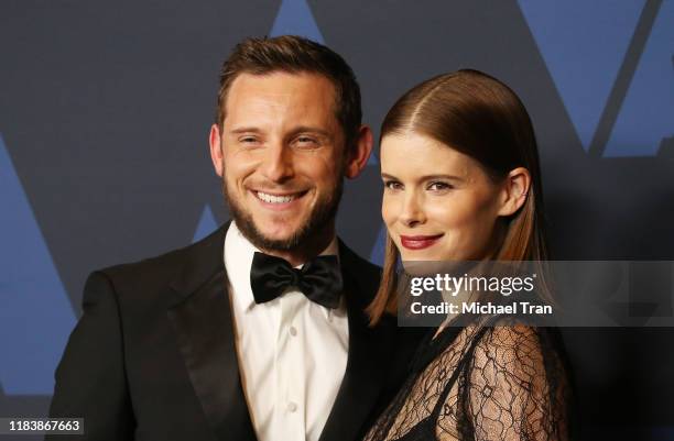 Kate Mara and Jamie Bell arrive to the Academy of Motion Picture Arts and Sciences' 11th Annual Governors Awards held at The Ray Dolby Ballroom at...