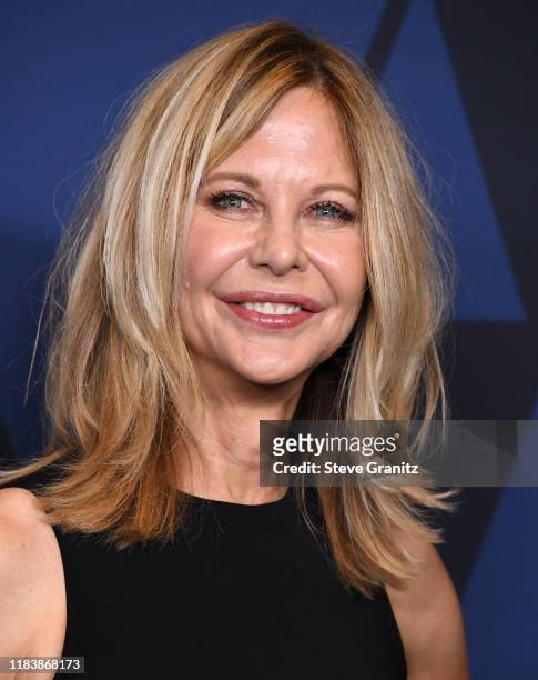 Meg Ryan arrives at the Academy Of Motion Picture Arts And Sciences' 11th Annual Governors Awards at The Ray Dolby Ballroom at Hollywood & Highland...
