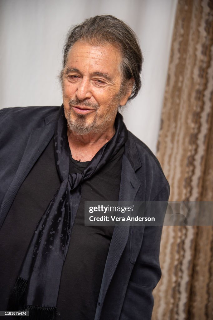 Al Pacino at "The Irishman" Press Conference at the Four Seasons