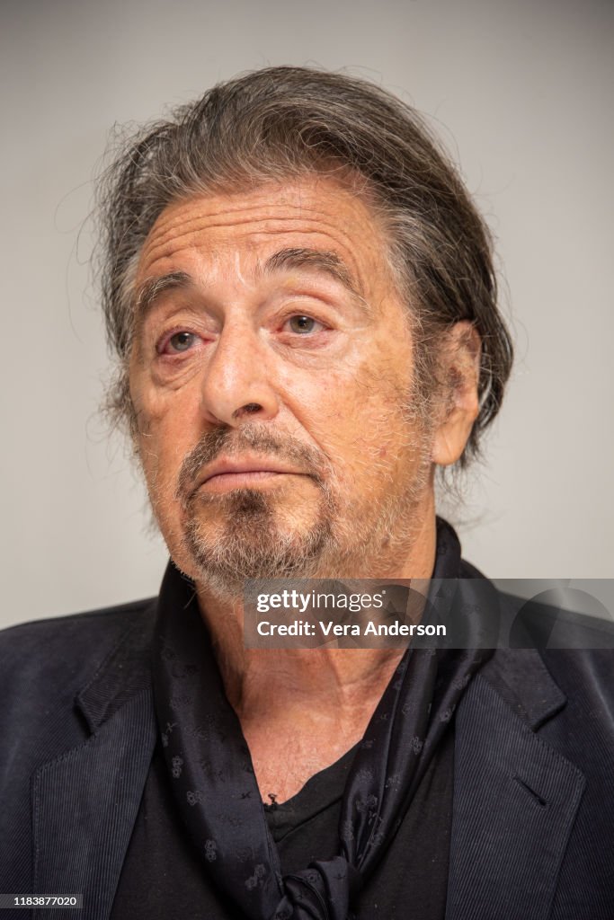 Al Pacino at "The Irishman" Press Conference at the Four Seasons