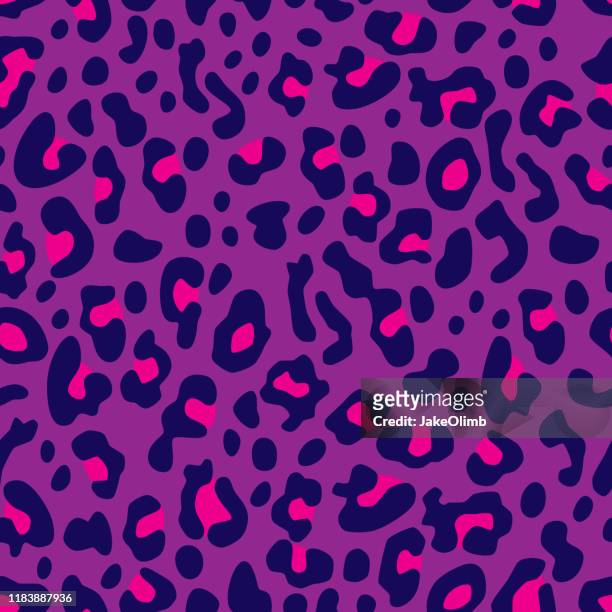 leopard flecken muster hübsch - leopardenfell stock-grafiken, -clipart, -cartoons und -symbole
