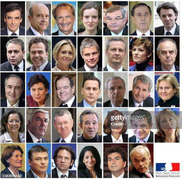 This combination of members of the French government after the cabinet reshuffle on June 29, 2011. - Prime minister Francois Fillon, Foreign Affairs...
