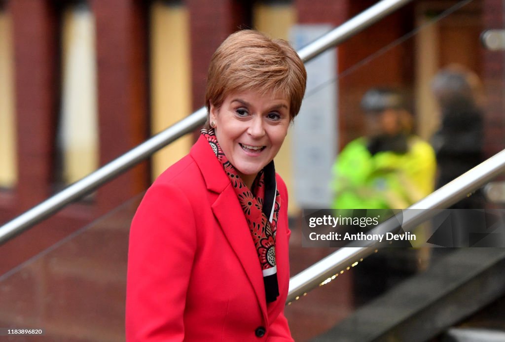 Political Leaders Take Part In BBC Question Time Election Special