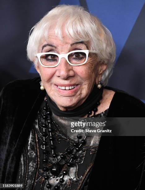 Lina Wertmüller arrives at the Academy Of Motion Picture Arts And Sciences' 11th Annual Governors Awards at The Ray Dolby Ballroom at Hollywood &...