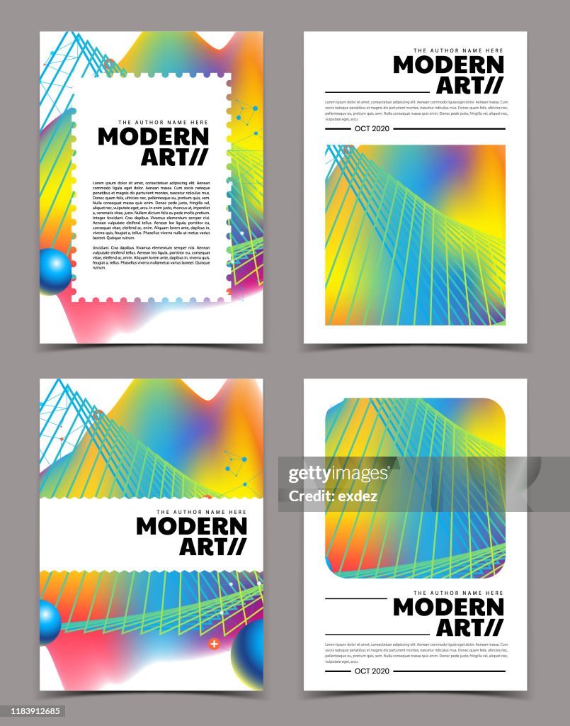 Cover Modrn Modern Cover Design High-Res Vector Graphic - Getty Images