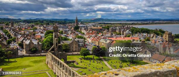 st andrews, schottland - st andrews stock-fotos und bilder