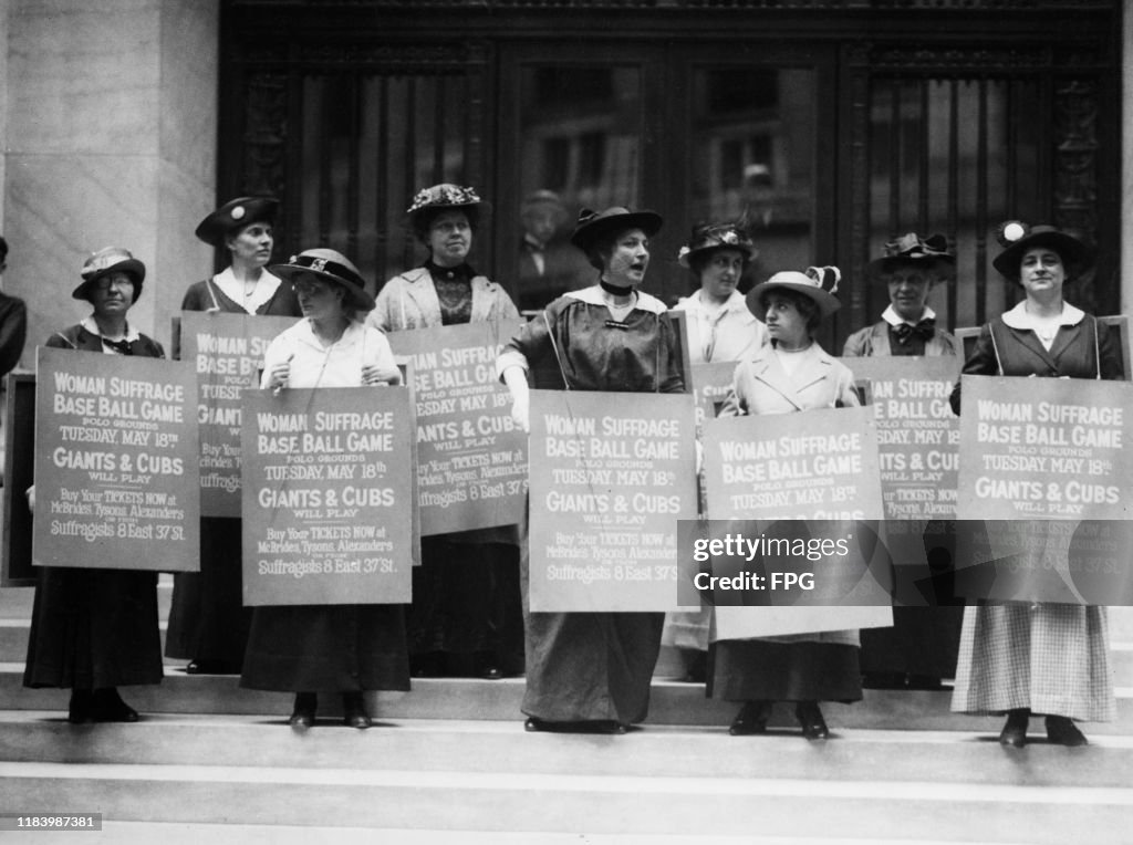 Suffrage Day Baseball Game