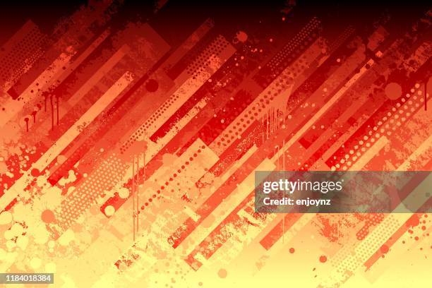 abstract orange grunge background - lava stock illustrations