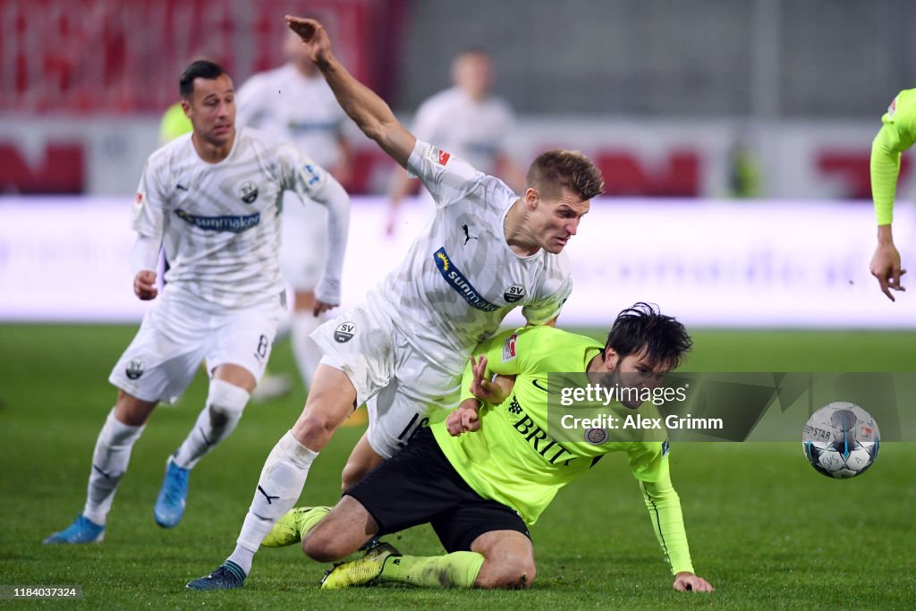 SV Sandhausen v SV Wehen Wiesbaden - Second Bundesliga