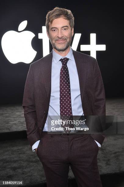 Mark Duplass attends the Apple TV+'s "The Morning Show" World Premiere at David Geffen Hall on October 28, 2019 in New York City.