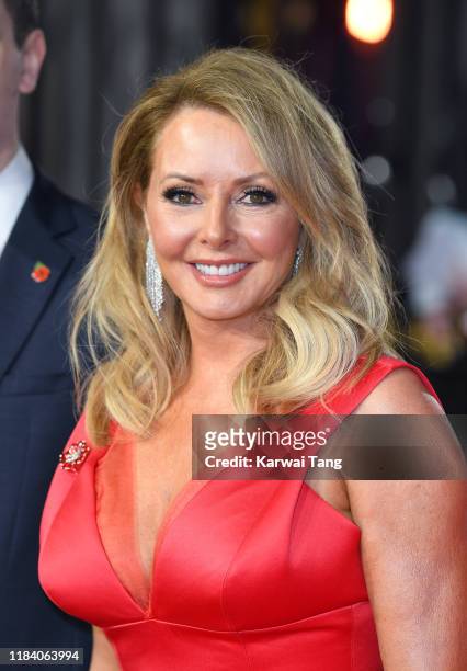 Carol Vorderman attends the Pride Of Britain Awards 2019 at The Grosvenor House Hotel on October 28, 2019 in London, England.
